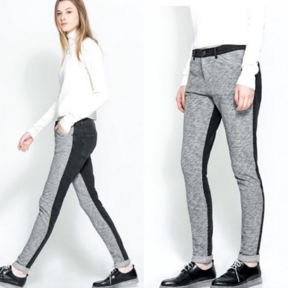 Zara Premium Wash Sweat Jeans
